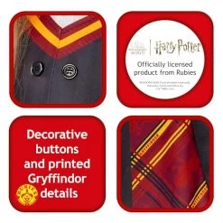 Rubie's Official Harry Potter Gryffindor Child Tunic, Kids Fancy Dress -Rubie's Shop 51QdNo31K L
