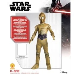 Rubie's Official Disney Star Wars C-3PO Childs Costume, Kids Fancy Dress 11 Rubie's Official Disney Star Wars C-3PO Childs Costume, Kids Fancy Dress -Rubie's Shop 51RwA1hcRXL