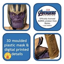 Rubie's Official Marvel Avengers Endgame Thanos Classic Childs Costume, Kids Superhero Fancy Dress -Rubie's Shop 51U0Qu8apFS 1
