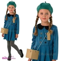 Rubie's Official Evacuee Girl Costume Girls -Rubie's Shop 51U14jnaOgL