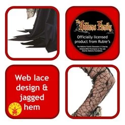 Rubie's Official Morticia Addams, Addams Family Fancy Dress, Ladies Costume -Rubie's Shop 51U33H BT0L
