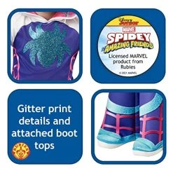 Rubie's Official Marvel Spidey And His Amazing Friends Ghost Spider Deluxe Toddler Costume -Rubie's Shop 51U5V6dbpAL