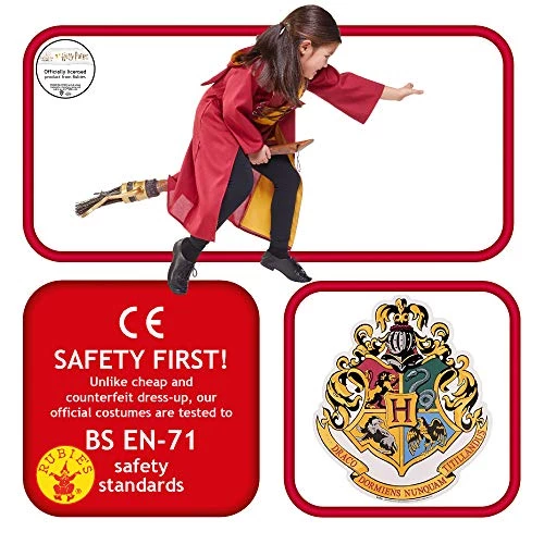 Rubie's Official Harry Potter Broom Fancy Dress Accessory Decoration 4 Rubie's Official Harry Potter Broom Fancy Dress Accessory Decoration - Image 2