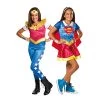 Rubie's Official DC Super Hero Girl's Supergirl And Wonder Woman Costume Twin Pack, Kids Fancy Dress Gift Pack -Rubie's Shop 51UEDtdlYTL 1
