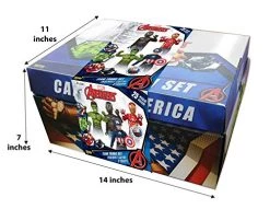 Rubie's G40077 Marvel Avengers Play Trunk With Iron Man, Captain America, Hulk, Black Panther Box, Boys, One Size Age 4-6 Years -Rubie's Shop 51UIGnzcrUL