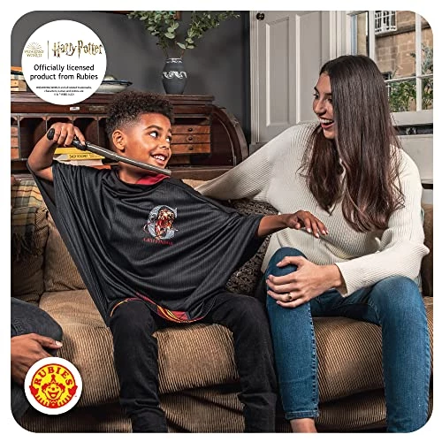Rubies Official Harry Potter Gryffindor Child Poncho, Kids Fancy Dress 6 Rubies Official Harry Potter Gryffindor Child Poncho, Kids Fancy Dress - Image 4