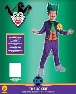 Rubie's Official DC Comics The Joker Child's Costume, Super Villain 10 Rubie's Official DC Comics The Joker Child's Costume, Super Villain -Rubie's Shop 51Vqjb3P03L