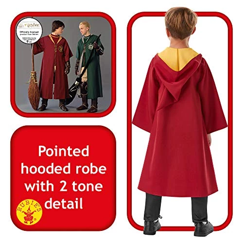 Rubie's Official Harry Potter Quidditch Robe Childs Costume 5 Rubie's Official Harry Potter Quidditch Robe Childs Costume - Image 3