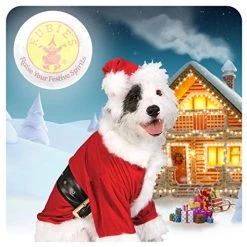 Official Rubie's Santa Claus Dog Costume, Christmas Pet Dress Up, Size Large 14 Official Rubie's Santa Claus Dog Costume, Christmas Pet Dress Up, Size Large -Rubie's Shop 51Xo3ns90CL