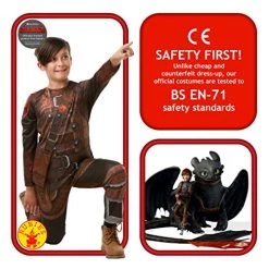 Rubie's Official How To Train Your Dragon Hiccup Childs Costume -Rubie's Shop 51Xp0DUJaKL