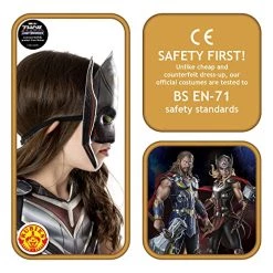 Rubie's Official Marvel Thor Love & Thunder Movie, Mighty Thor Child Mask -Rubie's Shop 51Xq2Bp30VL