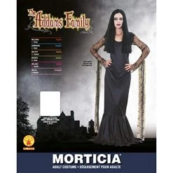 Rubie's Official Morticia Addams, Addams Family Fancy Dress, Ladies Costume -Rubie's Shop 51XvrpoBq4L