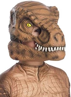 Rubie's Jurassic World Fallen Kingdom Tyrannosaurus Rex Dinosaur Mask With Movable Jaw, One Size
