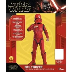 Rubie's Official Disney Star Wars Ep 9 Red Stormtrooper Deluxe Child Costume, Kids Fancy Dress -Rubie's Shop 51Z 8c6LkeL