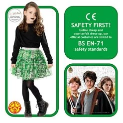 Rubie's Official Harry Potter Slytherin Child Tutu, Kids Fancy Dress, One Size Age 7-10 Years (3013169-10) 9 Rubie's Official Harry Potter Slytherin Child Tutu, Kids Fancy Dress, One Size Age 7-10 Years (3013169-10) -Rubie's Shop 51at3C90 jL