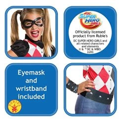 Rubie's Official DC Super Hero Girl's Harley Quinn Costume, Kids Super Villain Fancy Dress 10 Rubie's Official DC Super Hero Girl's Harley Quinn Costume, Kids Super Villain Fancy Dress -Rubie's Shop 51auVoKPvUL 2