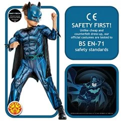 Rubie's Official DC Bat-Tech Batman Child Costume, Kids Superhero Fancy Dress 12 Rubie's Official DC Bat-Tech Batman Child Costume, Kids Superhero Fancy Dress -Rubie's Shop 51b1UCtlxBL 1