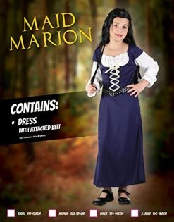 Bristol Novelty Maid Marion Costume -Rubie's Shop 51b99peDduL