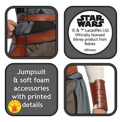 Rubie's Official Disney Star Wars The Last Jedi Rey Girls Costume, Kids Fancy Dress -Rubie's Shop 51bTqZHSW7S