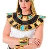 Bristol Novelty BA1060 Egyptian Collar | For Women | Gold, One Size -Rubie's Shop 51bsTvnr4KL