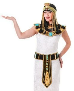 Bristol Novelty BA1062 Egyptian Belt Costume | For Women | 1 Piece | Multicoloured | One Size-Adult, Multicolor