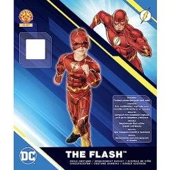 Rubie's Official DC The Flash Child Costume, Kids Superhero Fancy Dress 11 Rubie's Official DC The Flash Child Costume, Kids Superhero Fancy Dress -Rubie's Shop 51cbvhuXgL 1