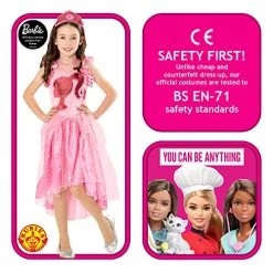 Rubie's Official Barbie Princess Child Dress, Kids Fancy Dress -Rubie's Shop 51ctGayAS8L