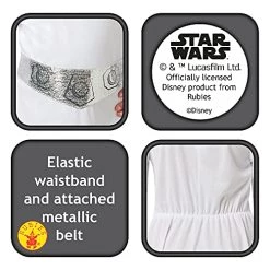 Rubie's Official Disney Star Wars Princess Leia Costume, Kids Fancy Dress 8 Rubie's Official Disney Star Wars Princess Leia Costume, Kids Fancy Dress -Rubie's Shop 51dDCWl58wS