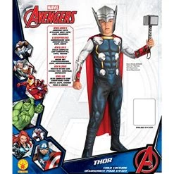 Rubie's Official Marvel Avengers Thor Classic Childs Costume, Kids Superhero Fancy Dress 12 Rubie's Official Marvel Avengers Thor Classic Childs Costume, Kids Superhero Fancy Dress -Rubie's Shop 51daVCqa5bL