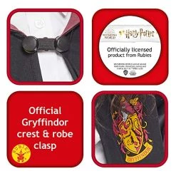 Rubie's Official Harry Potter Gryffindor Classic Robe Costume, Childs Fancy Dress -Rubie's Shop 51dn5HqssFL 1