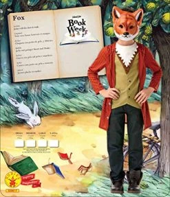 Official Rubie's Fox Book Day Wildlife Animal Childs Costume 10 Official Rubie's Fox Book Day Wildlife Animal Childs Costume -Rubie's Shop 51e3EIJHGfL