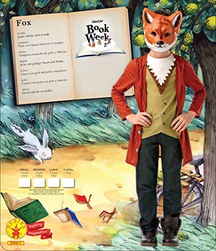 Official Rubie's Fox Book Day Wildlife Animal Childs Costume 6 Official Rubie's Fox Book Day Wildlife Animal Childs Costume - Image 4