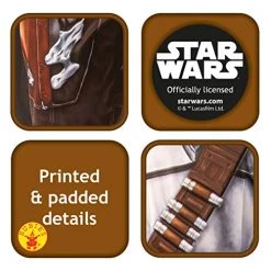 Rubie's Official Disney Star Wars The Mandalorian Adult Costume 10 Rubie's Official Disney Star Wars The Mandalorian Adult Costume -Rubie's Shop 51eGvzW9B1L 1