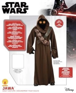 Rubie's Official Disney Star Wars Jawa Deluxe Men's Costume, Adult Fancy Dress 11 Rubie's Official Disney Star Wars Jawa Deluxe Men's Costume, Adult Fancy Dress -Rubie's Shop 51eSKT8nWiL