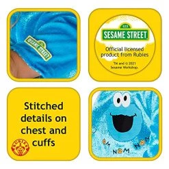 Rubies Official Sesame Street Baby Cookie Monster Costume, Baby Fancy Dress -Rubie's Shop 51gWxkt48bL 1