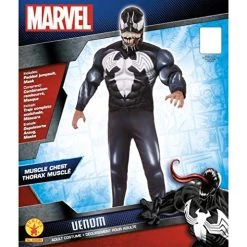 Rubie's Official Disney Marvel Venom, Villian Deluxe Adult Costume -Rubie's Shop 51hm CymeL