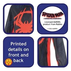 Rubie's Miles Morales Child Costume, Kids Fancy Dress -Rubie's Shop 51i MgUIE1L