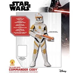 Rubie's Official Child's Disney Star Wars Clone Trooper Cody Child Costume, Kids Fancy Dress -Rubie's Shop 51iqTOF0DqS
