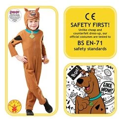 Rubie's Official Warner Bros Scooby-Doo, Child Dog Cartoon Costume -Rubie's Shop 51jBxOM9YpL 1