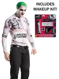 Rubie's Official DC Comics Suicide Squad, The Joker Adult Costume Kit, Mens Super Villan Fancy Dress -Rubie's Shop 51kCMkhVrL