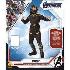 Rubie's Official Marvel Avengers Endgame Hawkeye As Ronin Deluxe Childs Costume, Kids Superhero Fancy Dress -Rubie's Shop 51kVV1LLi2S