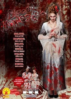 Rubie's Official Bloody Hands Dress Ladies Halloween Costume, Ghost Bride, Ladies Size Medium UK 12-14 -Rubie's Shop 51klq9DBiZL 1