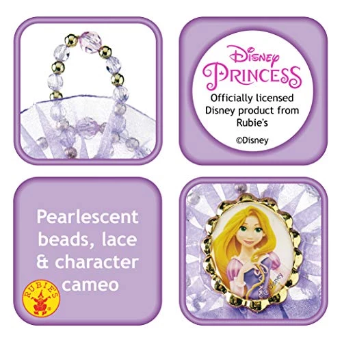 Rubie's Official Disney Princess Rapunzel Tiara - One Size, Purple 5 Rubie's Official Disney Princess Rapunzel Tiara - One Size, Purple - Image 3