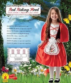 Rubie's Official Red Riding Hood, Child Costume, Book Day Character -Rubie's Shop 51lfySumw1L 1