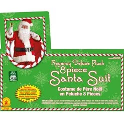 Rubie's Adult Deluxe Ultra Velvet Santa Suit With Gloves -Rubie's Shop 51lj9v5ZxbL