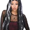 Rubie's 50703 Official Halloween Witch Wig, Adult, Black/Grey, One Size -Rubie's Shop 51ls4ch5CZL