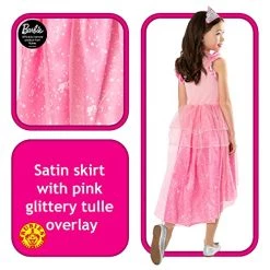 Rubie's Official Barbie Princess Child Dress, Kids Fancy Dress -Rubie's Shop 51mDPUKEmL 1