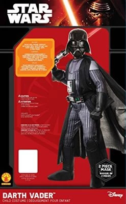 Rubie's Official Disney Star Wars Sith Lord Darth Vader Premium Costume, Kids Fancy Dress 6 Rubie's Official Disney Star Wars Sith Lord Darth Vader Premium Costume, Kids Fancy Dress -Rubie's Shop 51nNtjm1aiL
