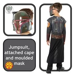 Rubie's Official Star Wars Book Of Boba Fett - Boba Fett Classic Child Costume, Kids Fancy Dress -Rubie's Shop 51nWUUu4tnL 3
