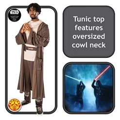 Rubie's Official Star Wars Obi Wan Kenobi Series - Obi Wan Kenobi Costume, Adult Fancy Dress -Rubie's Shop 51oZs5J0wNL